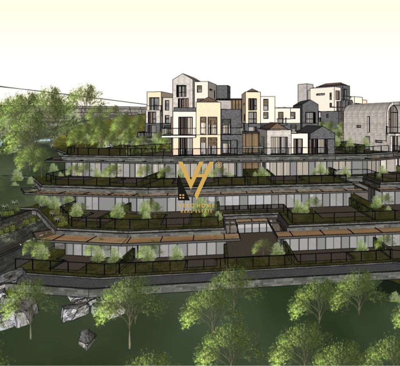 SHITEN TIPOLOGJI TE NDRYSHME APARTAMENTESH TE REZ.SEASIDE, PALASE