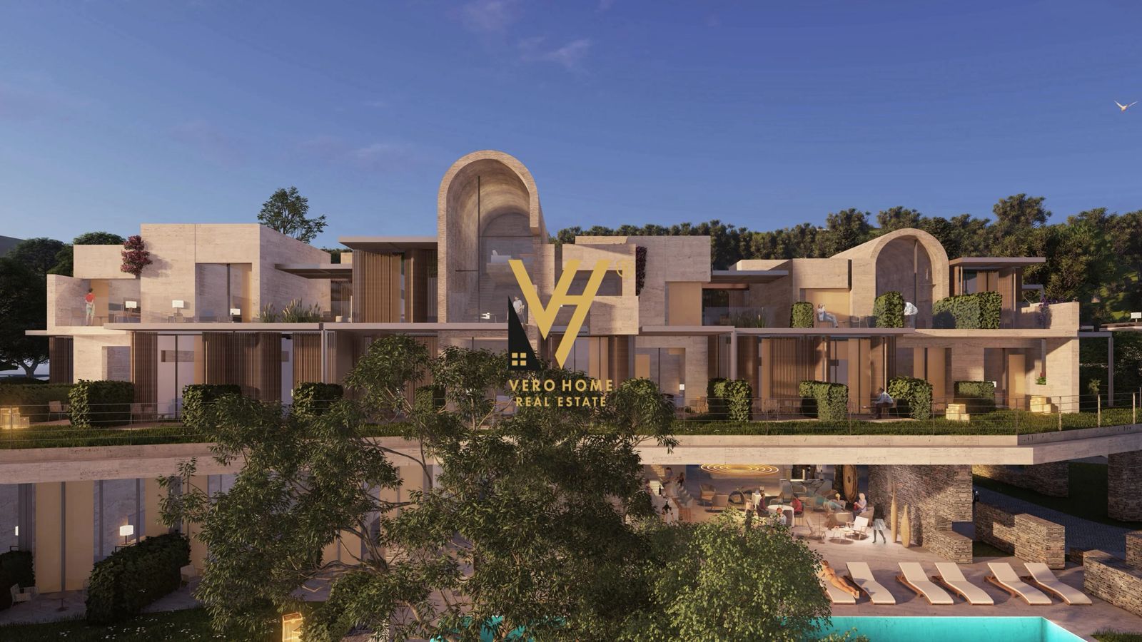 SHITET APARTAMENT 1+1+BLK TE GREEN COAST 2, PALASE 396.900 EURO