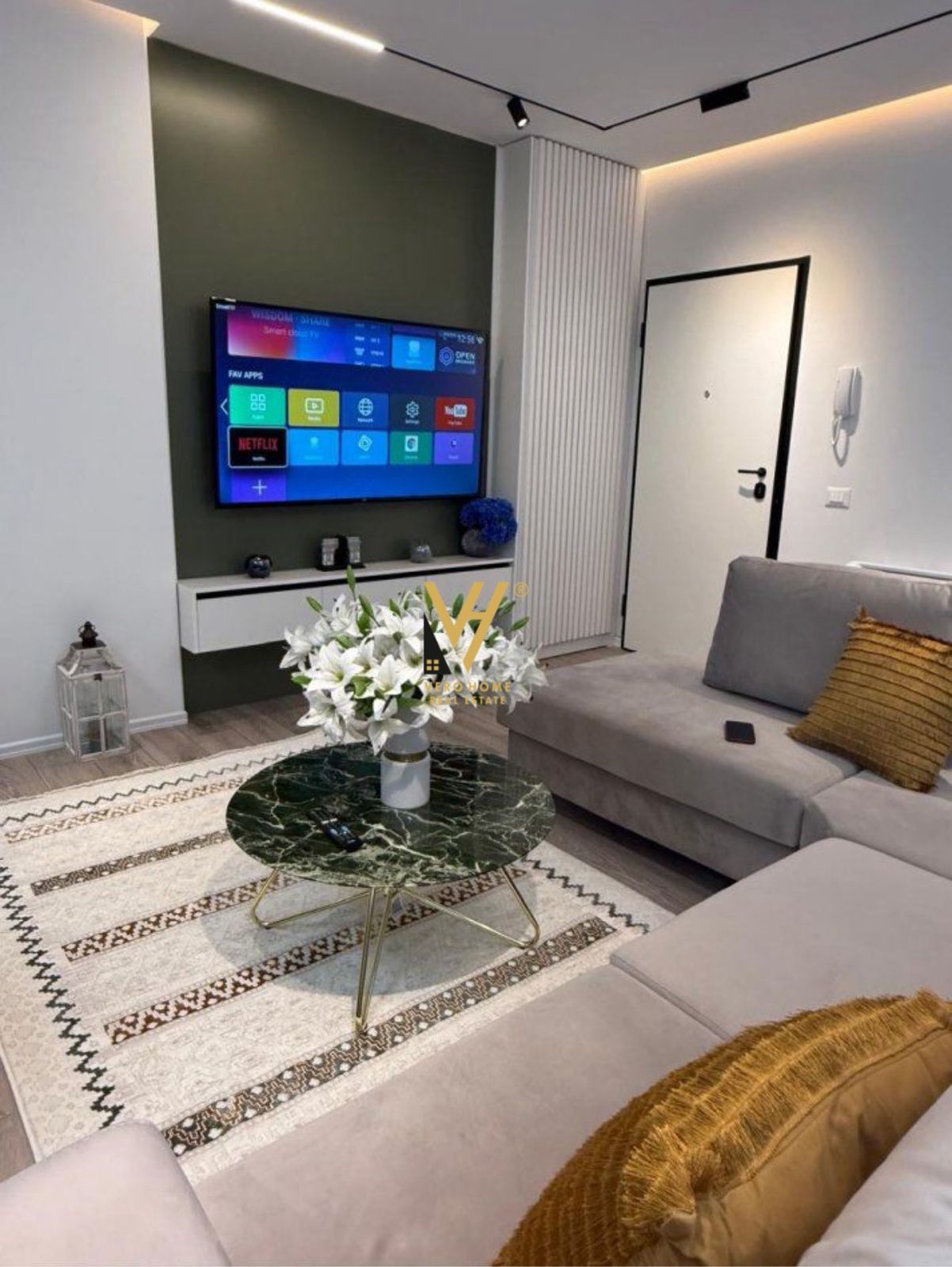 JEPET APARTAMENT 1+1+BLK ME QERA TE SIRI KODRA 620 EURO