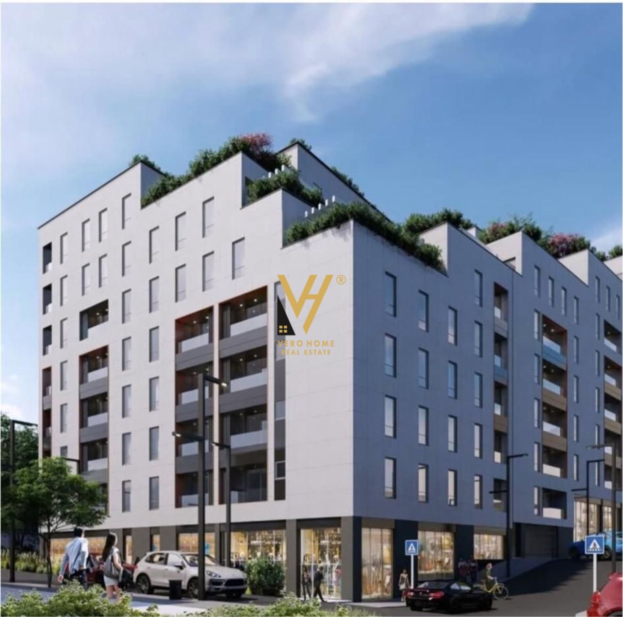 SHITET APARTAMENT 2+1+2+BLK TE ALI DEMI 282.000 EURO