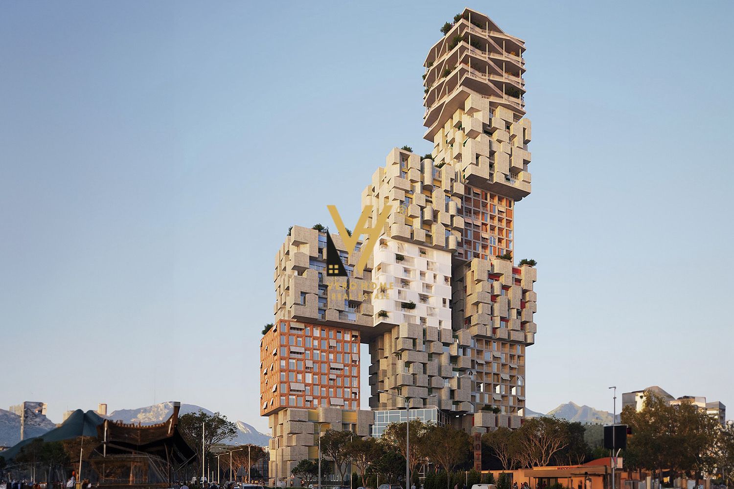 SHITET APARTAMENT 1+1+BLK TE HORA VERTICALE 204.000 EURO