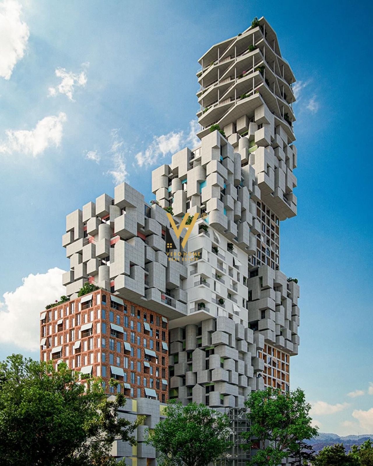 SHITET APARTAMENT 1+1+BLK TE HORA VERTICALE 244.000 EURO